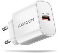 AXAGON ACU-QC18W, chargeur secteur 18W, 1x port USB-A, QC3.0/AFC/Apple, blanc