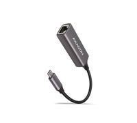 Axagon ADE-TRC : Adaptateur réseau USB Type-C vers Gigabit Ethernet, Realtek RTL8153, 1000 Mbit/s, Wake-on-LAN, Jumbo Frames, Support VLAN, compatible Windows/macOS/Linux/Android