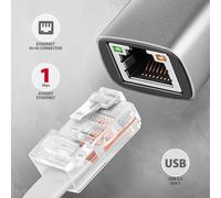 AXAGON ADE-TXCA, USB-C + USB-A 3.2 Gen 1 - Carte réseau Gigabit Ethernet, Asix AX88179, installation automatique