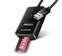 Adaptateur USB 3.2 Axagon ADM2-AM vers M.2 S-ATA/NVMe auto-alimenté