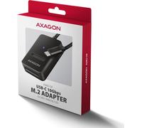 AXAGON ADM2-CM Adaptateur USB-C 10Gbps - M.2 NVMe & SATA SSD, câble USB-C 10cm