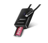 Adaptateur USB-C 3.2 Axagon ADM2-CM vers M.2 S-ATA/NVMe auto-alimenté