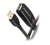 AXG ADR-215 - Câble USB 2.0 actif, prise A > prise A, 15 m