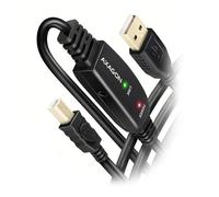 AXG ADR-220B - Câble USB 2.0 actif, prise A > prise B, 20 m