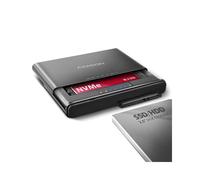 Axagon ADSA-CC - Adaptateur USB-C 10Gbps pour SSD NVMe M.2 & SATA 2.5/3.5" avec Fonction Clone - USB 3.2 Gen 2 - Compatible Windows/macOS/Linux