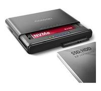 Axagon Clone Master 2 USB-C 10Gbps – NVMe M.2 et SATA 2.5"/3.5"
