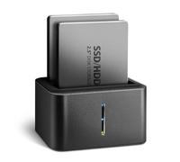 Axagon Station d'accueil ADSA-D25 – 2x SATA 2,5" – USB 3.2 Gen 1 Micro-B Clone Noir