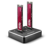 AXAGON ADSA-M2C NVMe Station d'accueil pour disque dur avec fonction clonage
