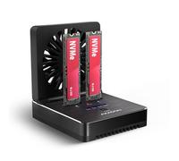 Axagon ADSA-M2C22 Station d'accueil de disques de stockage USB 3.2 Gen 2x2 Type-C Noir