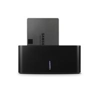 Axagon ADSA-SN Station d'accueil HDD/SSD 2.5/3.5" SATA I/II/III USB 3.2 Gen 1 Type-A 5Gbps Aluminium/Plastique Noir avec UASP & TRIM