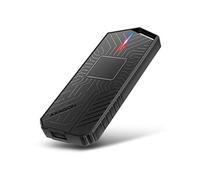 AXAGON Boitier externe USB-C 3.2 EEM2-GAM - S-ATA/NVMe M.2 Type 2280 (Noir)