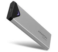 Axagon Boîtier externe M.2 EEM2-UG2 – USB-C 3.1 SuperSpeed+, métal pour SSD NVMe 42–80 mm