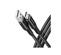 AXAGON BUCM-AM10AB USB-C à USB-A Kabel, 1m, USB 2.0, 3A, geflochten G