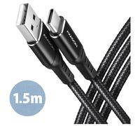 Axagon BUCM-AM15AB câble USB USB 2.0 1,5 m USB A USB C Noir