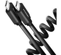 AXAGON BUCM-CM10TB Twister-Kabel, USB-C sur USB-C 2.0, noir G