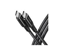 AXAGON BUCM3-CM30AB USB-C à USB-C Kabel 3.2 Gen 1, 3 m, PD 60W, 3A, geflochten
