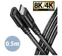 Axagon BUCM32-CF05AB câble USB USB 3.2 Gen 2x2 0,5 m USB C Noir