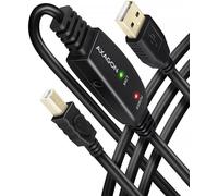AXAGON Câble répéteur USB, 20 m | ADR-220B | USB Type A vers USB Type B