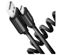 AXAGON Câble USB-C USB 2.0 USB-A mâle, USB-C® mâle 0.6 m noir contacts dorés BUCM-AM10TB