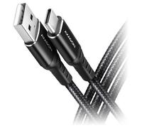 AXAGON Câble USB-C USB 2.0 USB-A mâle, USB-C® mâle 2 m noir BUCM-AM20AB