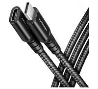 Axagon Bucm32-cf10ab Verlängerungskabel, Usb-c Zu Usb-c 3.2 Gen 2, 1