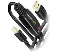 AXAGON Câble USB USB 2.0 10 m noir ADR-220B