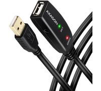 AXAGON Câble USB USB 2.0 USB-A mâle 7.5 m noir ADR-207