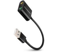 Axagon Carte son externe ADA-12 – Adaptateur audio stéréo USB 2.0, câble 15 cm