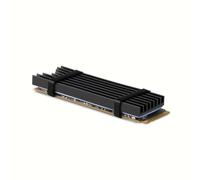 AXAGON CLR-M2L6 passiver M.2-SSD-Kuhlkorper 2280 Hohe 6 mm Aluminium Noir