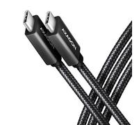 AXAGON Compatible BUCM32-CM20AB Kabel USB-C 3.2 Gen 2 Auf USB-C 3.2 Gen 2, Schwarz - 2m