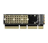 AXAGON Compatible PCEM2-1U PCI-E 3.0 16x - M.2 SSD NVMe, jusqu'à 80 mm SSD, Profil Bas 1U