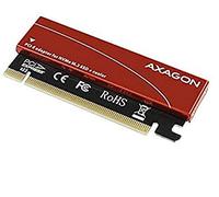 AXAGON compatible PCEM2-N PCIe-3.0-x16-Adapter, 1x M.2-NVMe-SSD, bis 2280 - passive Kühlung