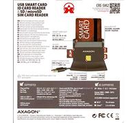Lecteur de Cartes à puce Axagon CRE-SM2