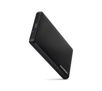 Axagon EE25-SL Boîtier HDD/SSD 2.5" USB 3.2 Gen 1 (5Gbps) Micro-USB B, SATA III 6Gbps, Support UASP/TRIM, HDD 7/9.5mm, Compatible Windows/macOS/Linux, Noir