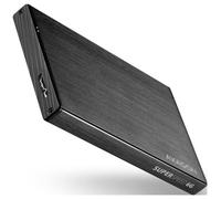 Generique Boîtier externe EE25-XA6 USB 3.0 Aluminium compact pour SSD SATA 6 G 2,5" Noir