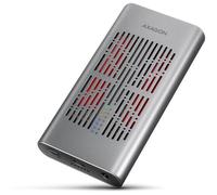 Axagon EEM2-20GD Station d'accueil de disques de stockage USB 3.2 Gen 2 (3.1 Gen 2) Type-C Noir et Gris