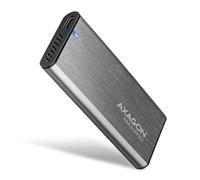 AXAGON EEM2-SG2 Boîtier de disques de Stockage Enceinte ssd Gris M.2