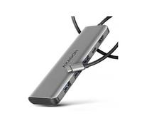 Axagon hub USB-C HMC-5H – 3x USB-A, HDMI 4K 30Hz, PD 100W, 5 Gbps, câble 100 cm Argent