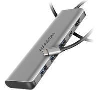 Axagon hub USB-C HMC-5H – 3x USB-A, HDMI 4K 30Hz, PD 100W, 5 Gbps, câble 100 cm Argent