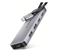 AXAGON HMC-5H60 Hub 5 en 1, USB-C 5Gbps, 2x USB-A, 1x USB-C, HDMI 4k/60Hz, PD 100W, USB-C cab 15cm