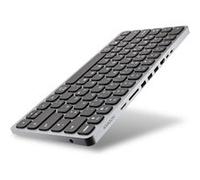 AXAGON HMC-KB Keyboard USB-C 5Gbps with HUB, microSD/SD, 3X USB-A, HDMI 4K/60Hz, PD 100W, Audio, DE