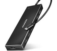AXAGON HUE-F7A Hub plat en aluminium 7x USB 3.2 Gen 1, câble USB-C 30 cm (HUE-F7C)