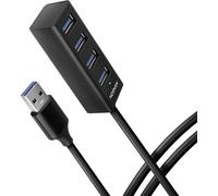AXAGON HUE-M1AL Hub USB 4 ports USB-A USB 3.2 Gen1 5 GBit/s argent HUE-M1AL