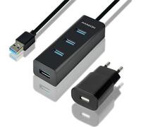 AXAGON HUE-S2BP, concentrateur de charge 4x USB 3.0, incl. Adaptateur AC, câble USB-A 1.2m
