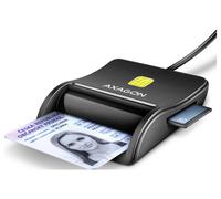 AXAGON CRE-SM3SD USB Smart Card & SD/microSD/SIM Card FlatReader