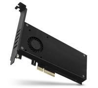 AXAGON PCEM2-DC 2 ports Contrôleur M.2 PCIe x4 convient pour (SSD): 2230, 2242, 2260, 2280, 22110 Refroidissement actif, ave
