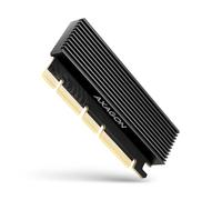 Axagon Carte PCIe PCEM2-XS – 1 x M.2 clé M NVMe PCIe 3.0 x4, radiateur, profil bas