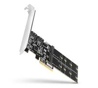 AXAGON PCES-SA4M2 PCIe Controller 2X Internal SATA 6G Port + 2X Internal M.2 B-Key SATA Port + LP