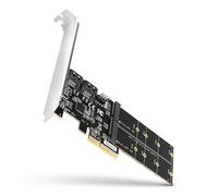 Axagon Contrôleur PCIe PCES-SA4M2, 2x ports SATA 6G internes, 2x M.2 B-Key SATA, LP