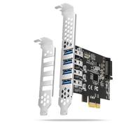 AXAGON PCEU-43RS PCIe Adapter 4X USB3.0 UASP Via, 15-pin SATA Stromversorgung - 8595247906960